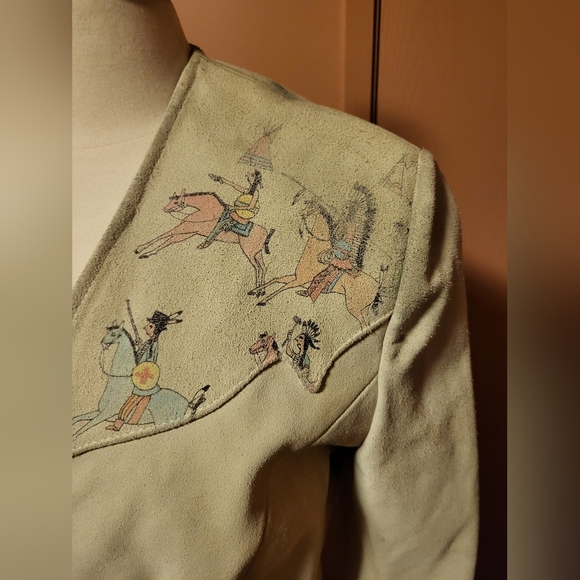 Vintage Pioneer wear Suede jacket - Picture 2 of 12